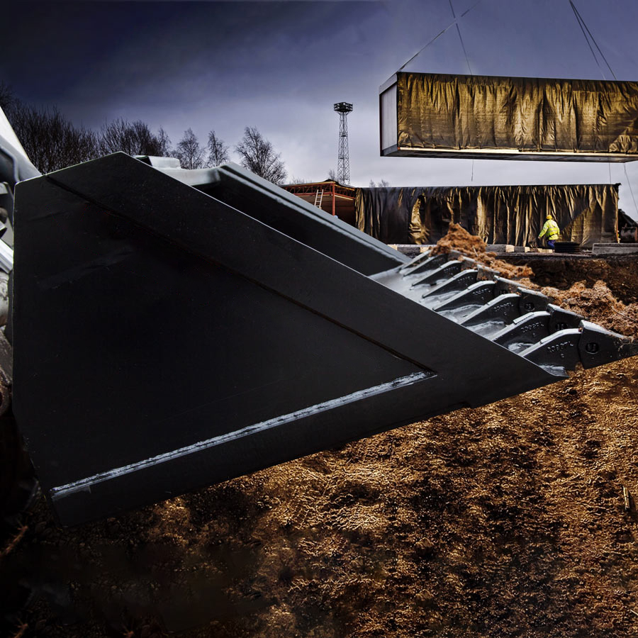 CF-SGB Heavy Duty Skid Steer Buckets