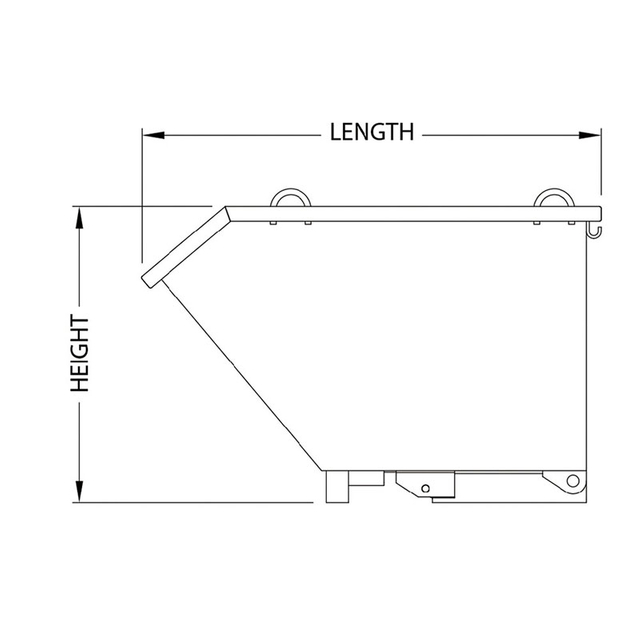 CF-WSD Waste Tipping Bin