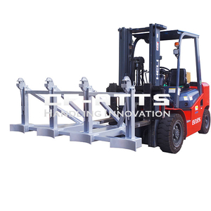 Four Drums Lifting Once Forklift Attachments Drum Handling