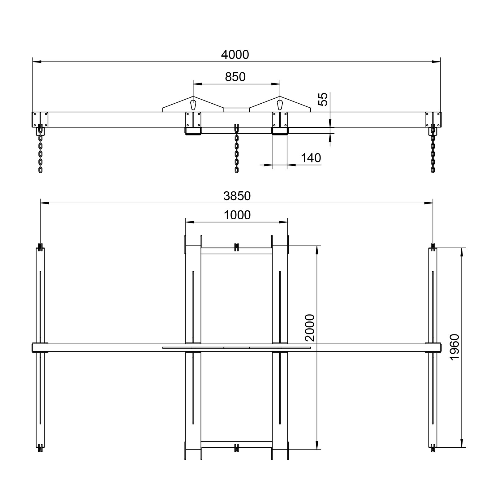 CFL4020 Wire Mesh Handler