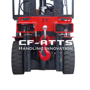 CF-ATTS Forklift Lifting Hook with Swivel Hook and Two Large T-Screws,6600lbs Capacity Forklift Lifting Hoist