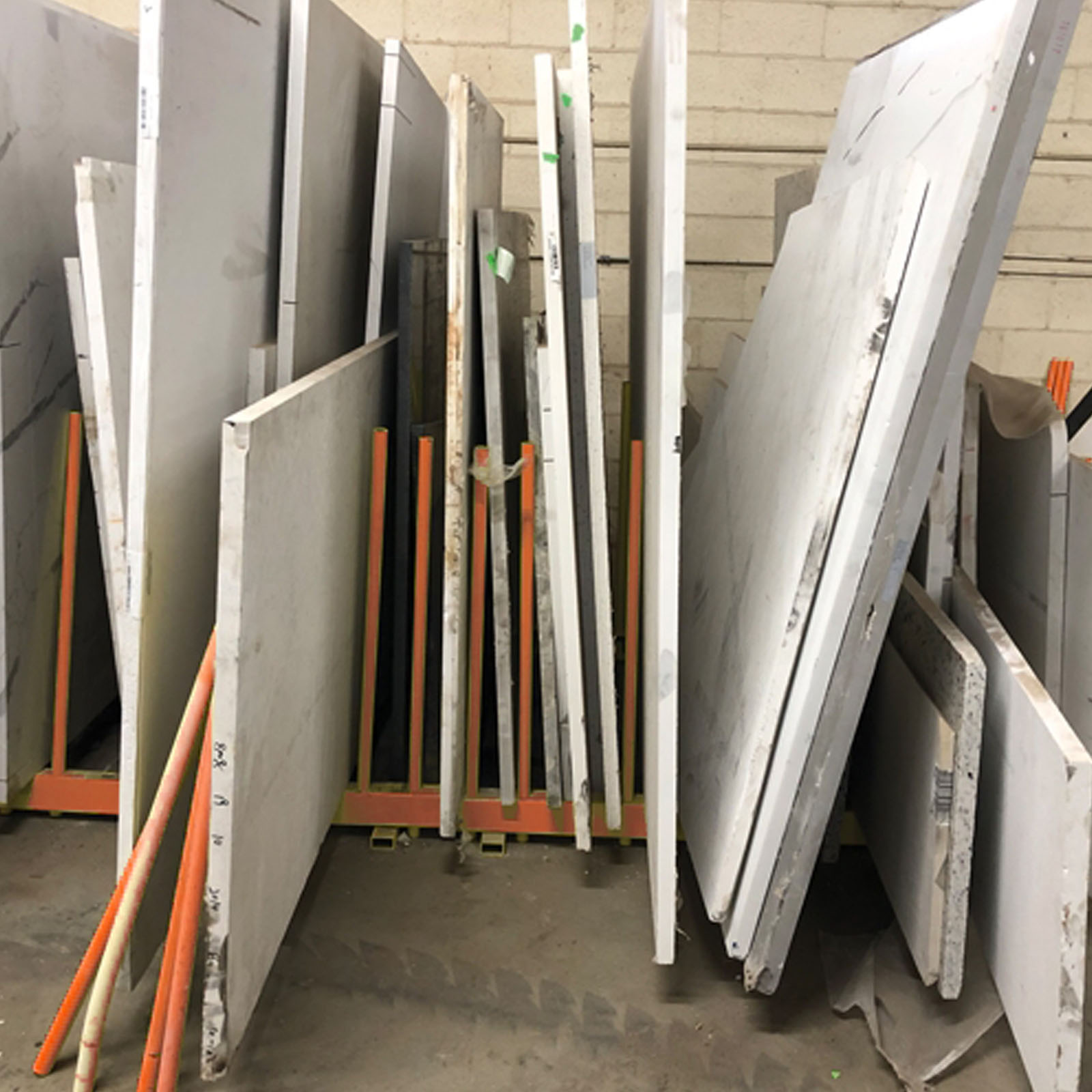 CF-SRR1524 Heavy Duty Remnant Stone Storage Rack