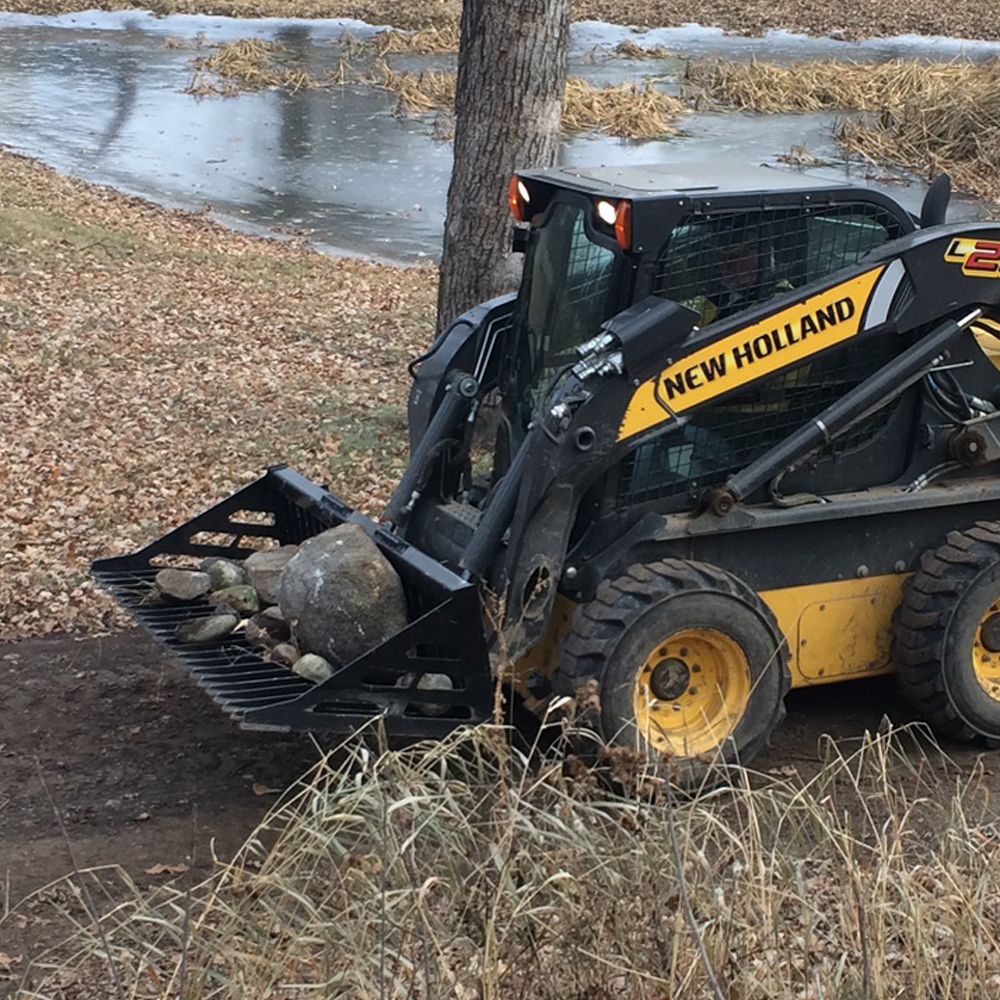 CF-SRB Skid Steer Rock Bucket