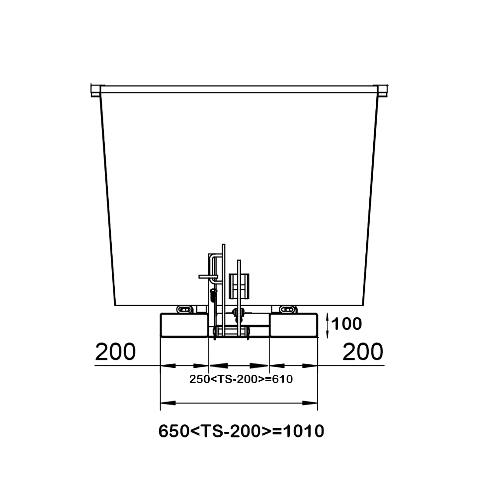 CF-TS Series Tipping Container/Bins