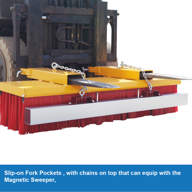 CF-IFMS Forklift Sweeper Attachment