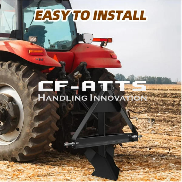 Steel Middle Buster for Category 1, Heavy Duty Plow 3 Point Hitch Tractors