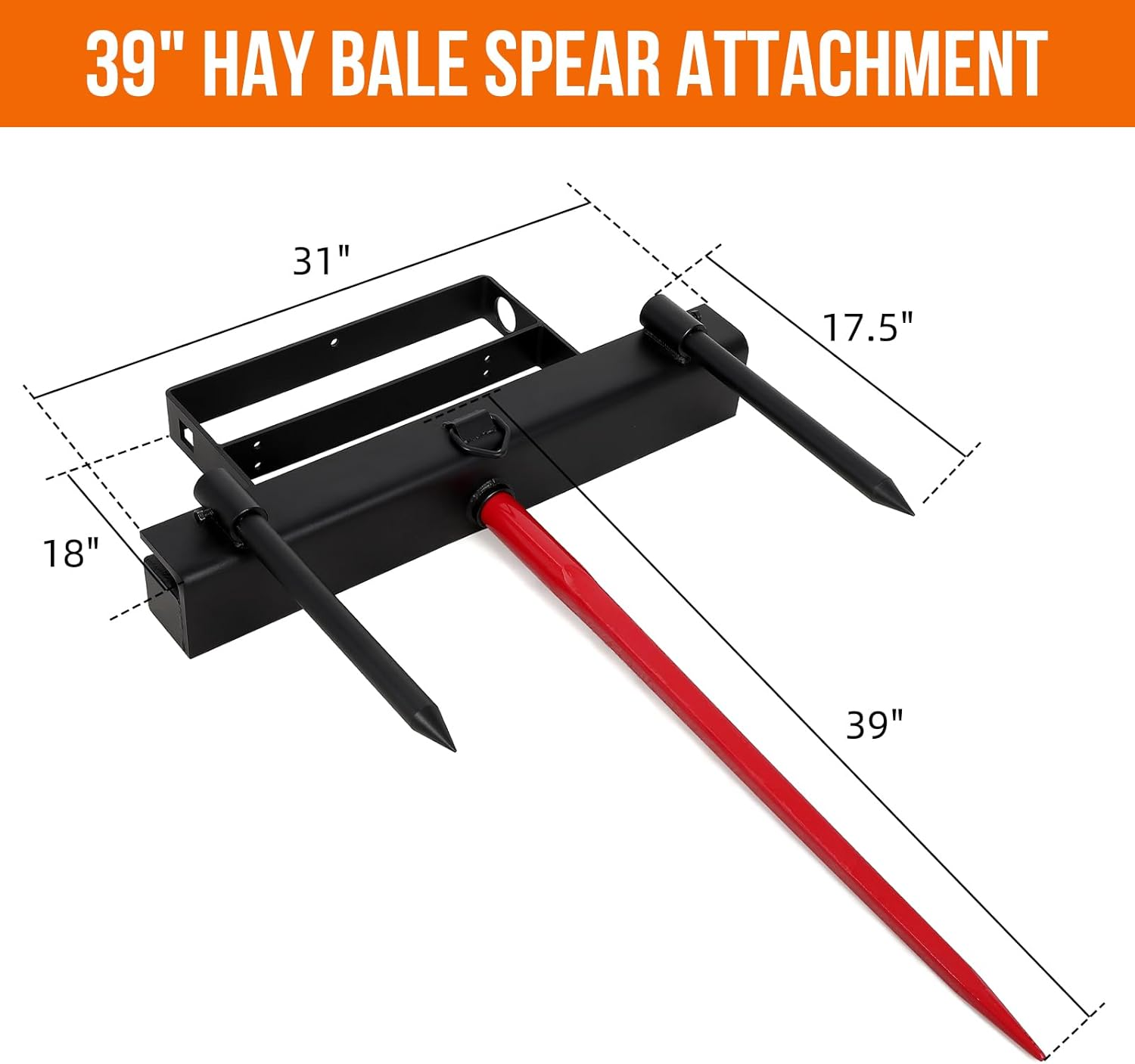 CF-HSS-39-4000 Skid Steer Loader Tractor Attachment with 39