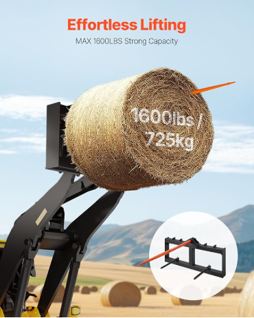 CF-HS-49-1600 Skid Steer Loader Tractor Attachment with 49